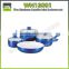 New products 2016 for cookware forged/pressed ceramic cookware set with non-stick inner coating