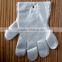 disposable PE glove with head card or blocked, or individual polybag used in Industrial