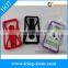 Universal silicone touch-U holder with mobile phone frame