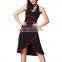 Latest Design Indian Umbrella Dresses Ballroom Dance Dress Patterns New Sexy Wrap Dresses Latin American Dancing Dresses