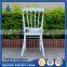 Aluminum wedding chairs napoleon chairs white