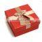 Logo printed small white cardboard gift box