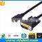 hdmi to dvi 18+1and 24+1 DVI cable with 3.5mm audio