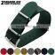 China Wholesale Custom Fashion Customize logo printing Nato Nylon Watchband 24MM
