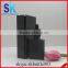 30ml beauty empty matte black rectangle glass dropper bottles for beard oil packing with box