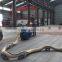 Metal material abrasive blast machine with industrial vacuum cleaner