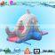 commercial grade inflatable water slides, whale water slide with pool