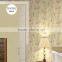 Buy Deep Embossed Pvc Wallpaper, Beige Pastoral Plant Wall Covering for Office , Environmental-friendly Wall Decor Distributor