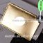 Fashion Stainless Steel Mirror Makeup Mirror Cosmetic Pocket Mirror Gold Color