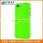 Set Screen Protector Stylus And Case For Iphone 5 , Hard Plastic Green Bling Diamond Mobile Phone Protective Shell