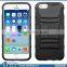 Rubberized Combo Heavy Duty Armor Case for iPhone 6 Plus 5.5 Inches, with Stand Function