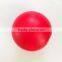 red pu foam ball 6.3cm antistress ball