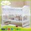 WBC-43B 2016 new product hot sale baby bed with anti bite strip, convertible baby beds