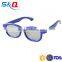 cheap polarized colored plastic 3d glasses for LG TV or real 3d cinema