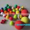 Colorful EVA Foam Balls Bouncy Rubber Ball 6.3cm diameter