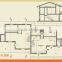 Two-Storeys New Elegant Wooden Prefab Twin House