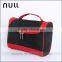 Nylon material ladies makeup tote handbag folding travel cosmetic bag