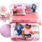 bright colored customized teddy pattern comforter