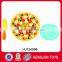 plastic cartoon spell cut toy pizza toy for kids