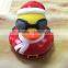 2016 newest promotional toy christmas rubber duck