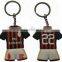personalized cheap custom design rubber keychain, 2d custom shaped soft pvc keychain