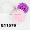 girls organza artificial flower ball elastic hair band