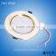 9w aluminum round embedded modern ceiling light