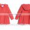 Fashion Winter Girls Woolen Hoodies Jackets