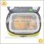High quality custom yellow waterproof 600d lunch tote bag