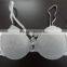 Hot Sale Stylish Fancy Racerback Cotton Bra Bikini Set Padded T-shirt Bra Panty Big Cups