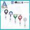 ABS material promotional gifts custom new badge reel pull reel