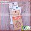 2016 new 3d suitcase luggage paper embossed hang tags with eyelet