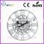 Plastic 15 inch 38 cm sun shape wall decor antique big outdoor clock