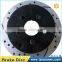 CHINA G3000 car brake disc rotor for OE 43512-02210 , disc brake backing plate