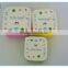 lunch box custom plastic double wall lunch box square lunch box for kids