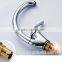 Low arc chrome brass sink mixer