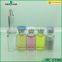 10ml clear tube glass bottle medical glass bottle with rubber stopper and aluminum cap