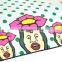 21 inch girl 3 folds cheap aluminium shaft kid cartoon umbrellas