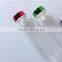 good quality clear borosilicate glass water bottle With round bottom & colorful screw cap                        
                                                Quality Choice