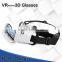 2016 hot sale 3D cardboard vr with Flexible and adjustable headband