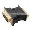 High quality gold plated VGA Female to DVI 24+5 Male Adapter