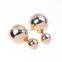 Wholesale fashion candy color jewelry big pearl earrings new arrival double pearl pendientes women's trendy stud earrings