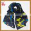 Ladies Famious Brand Voile Scarf Wholesale Customized Women Geometry Printed Scarf