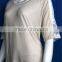 Lace pattern comfortable summer plain round neck t-shirt