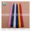2016 PE Bag Product Long Burning Time Wholesale Colored Birthday Candle