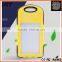 5000mAh solar power bank with large LED light
