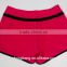 xxx rose red solid printing fabric made women's swimwear with pocket in stock