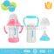 Wholesale 240ml glass customized baby feeding bottle