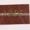 Premier denim classic engraved logo PU leather patch label