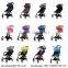 Folded baby stroller new design baby carriage with Grey color better than yoya